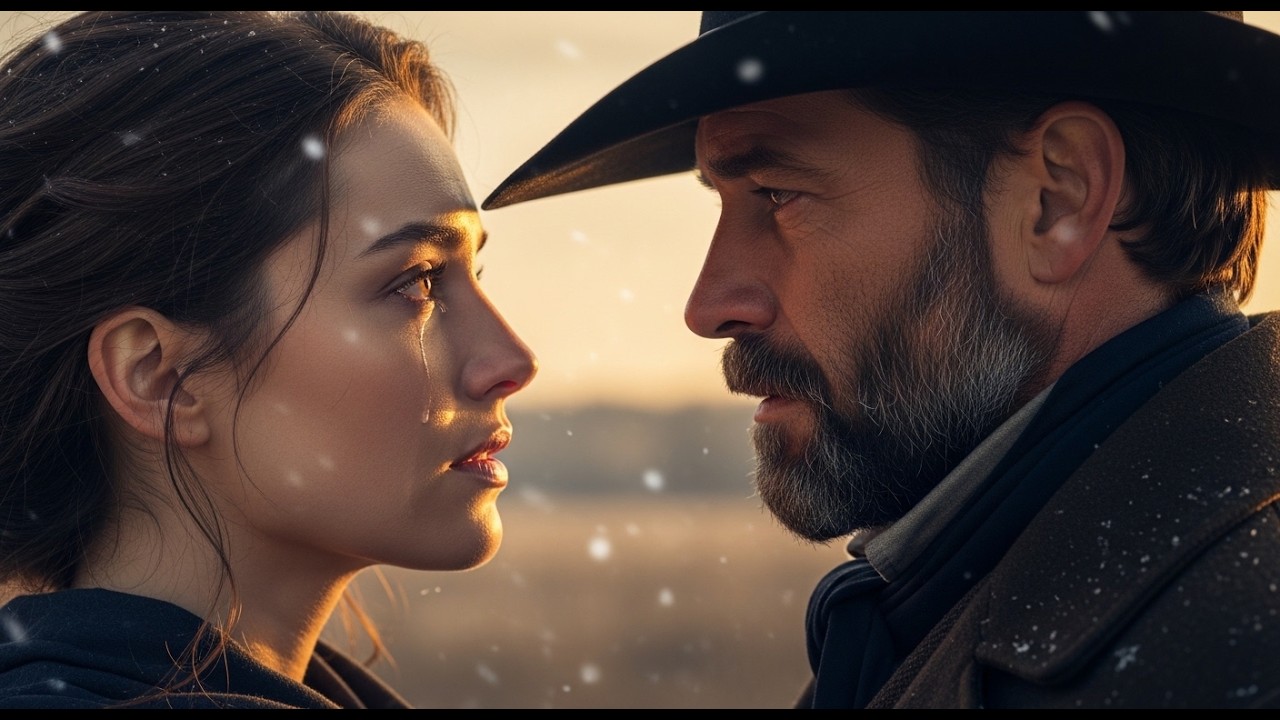 She Was Starving Alone on Christmas Eve — Then a Stranger Knocked Her Door | Western Love Story