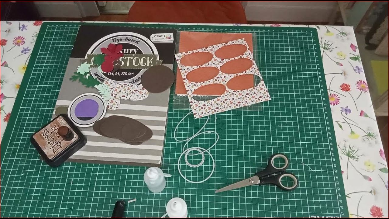 Si on faisait des décos d'Automne #diy #scrapbooking #scrap #tutoscrap