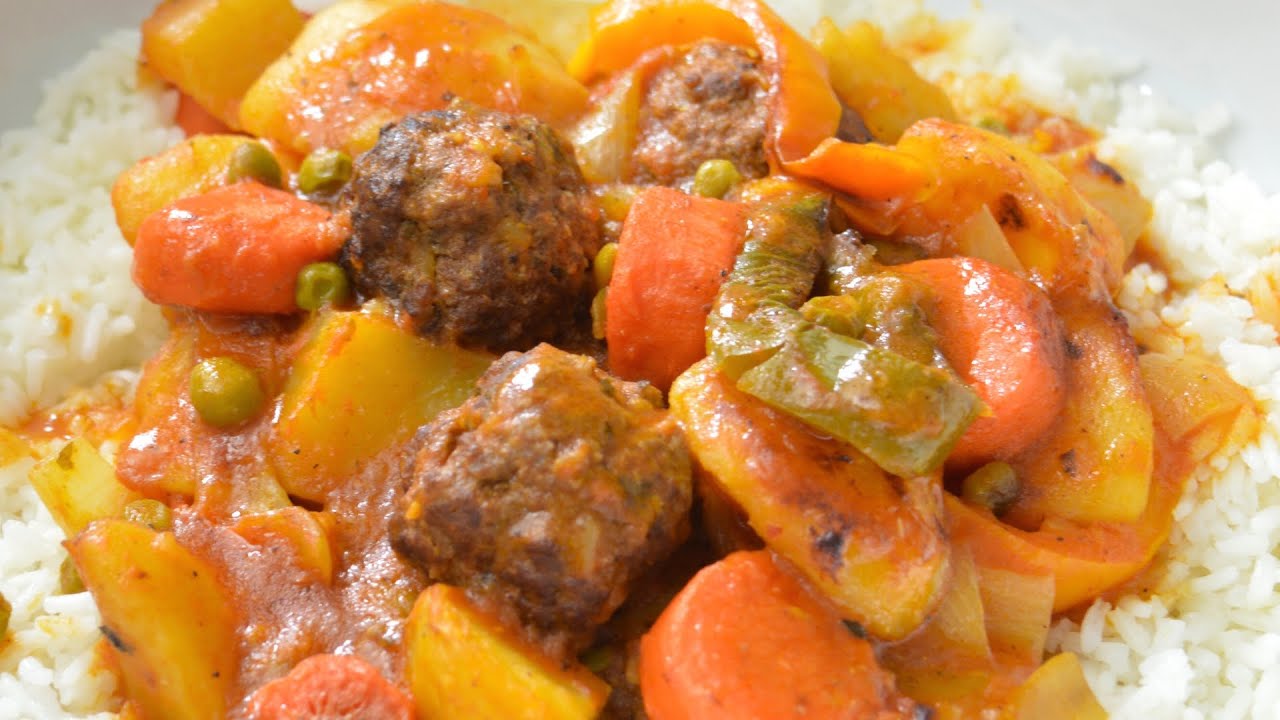 Mediterranean Meatball Stew
