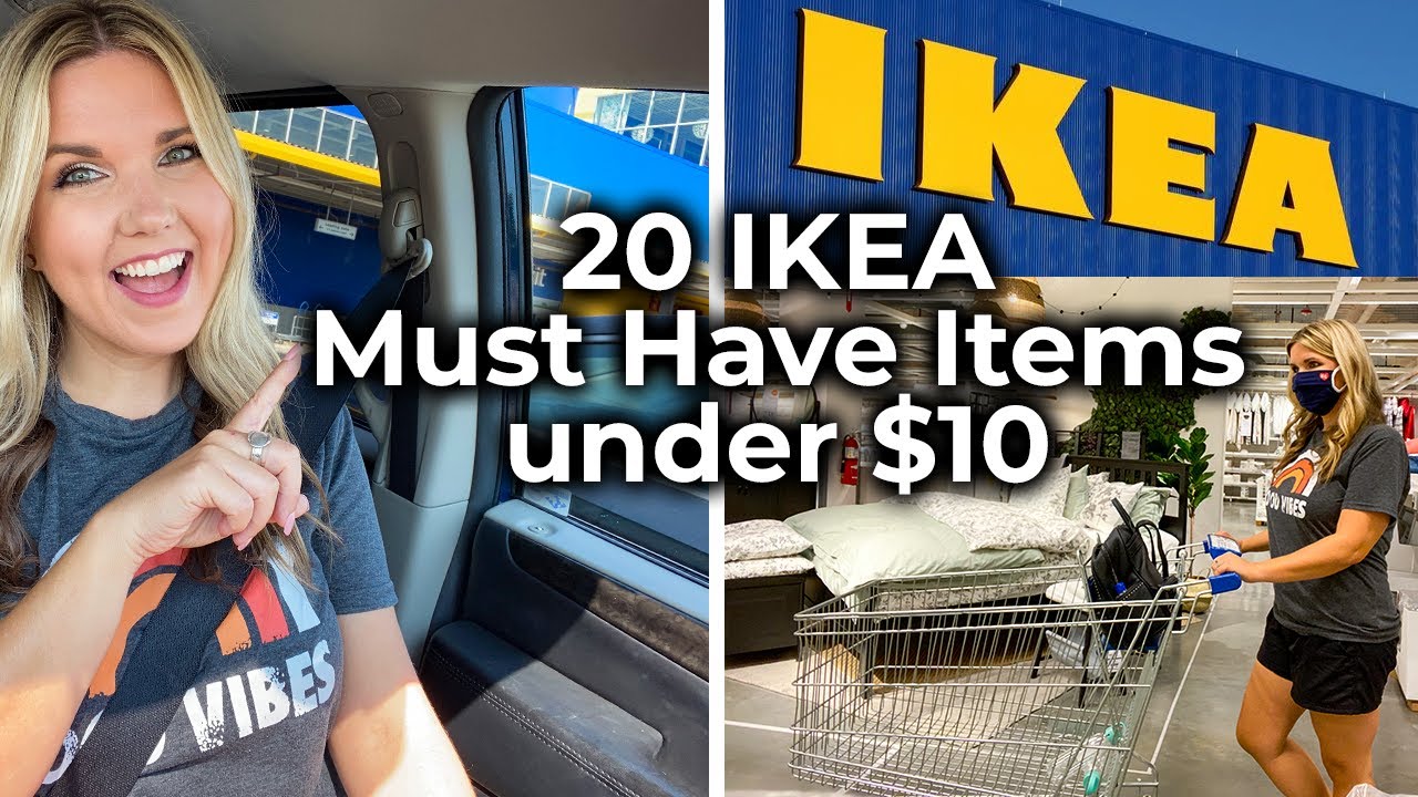 20 IKEA Must Have Items Under $10 - Decor + Organization from IKEA