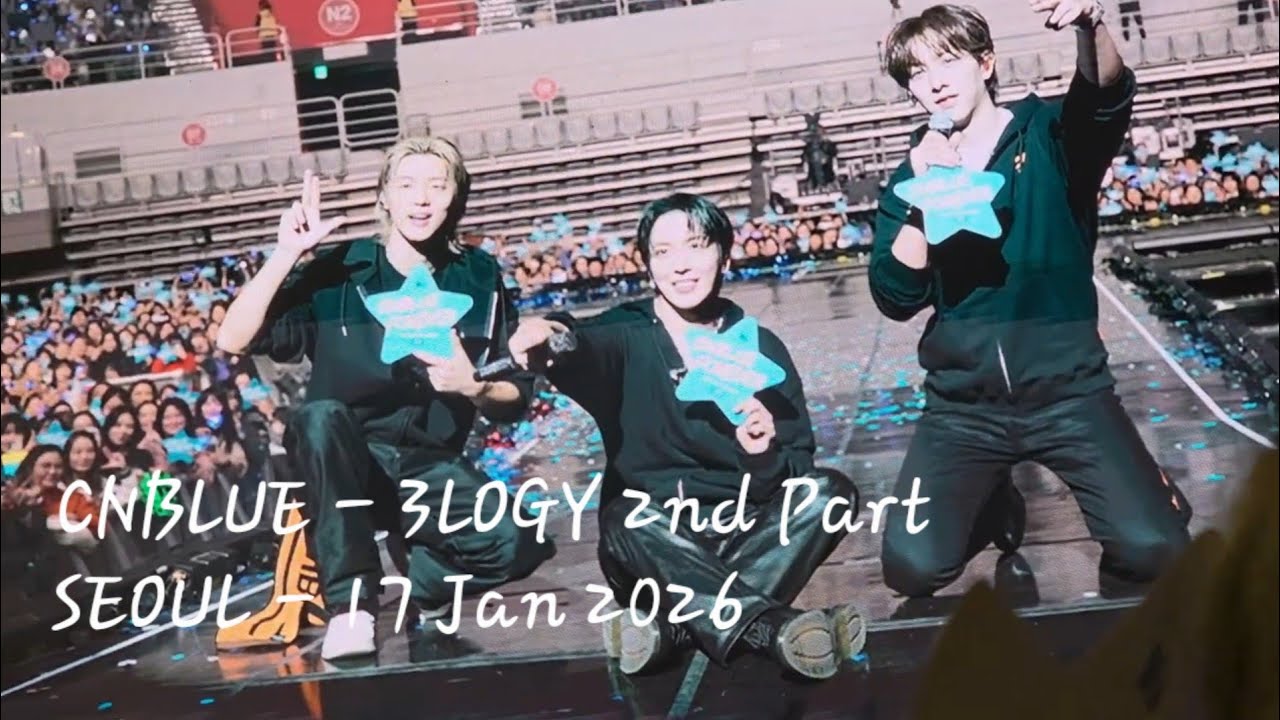 CNBLUE - 2nd Part 3LOGY LIVE CONCERT IN SEOUL 17 JAN 2026
