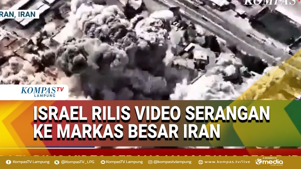 Israel Sebar Rekaman Serangan Udara di Markas Besar Iran
