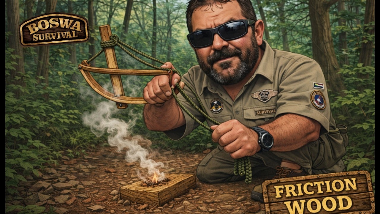 How to select friction fire wood