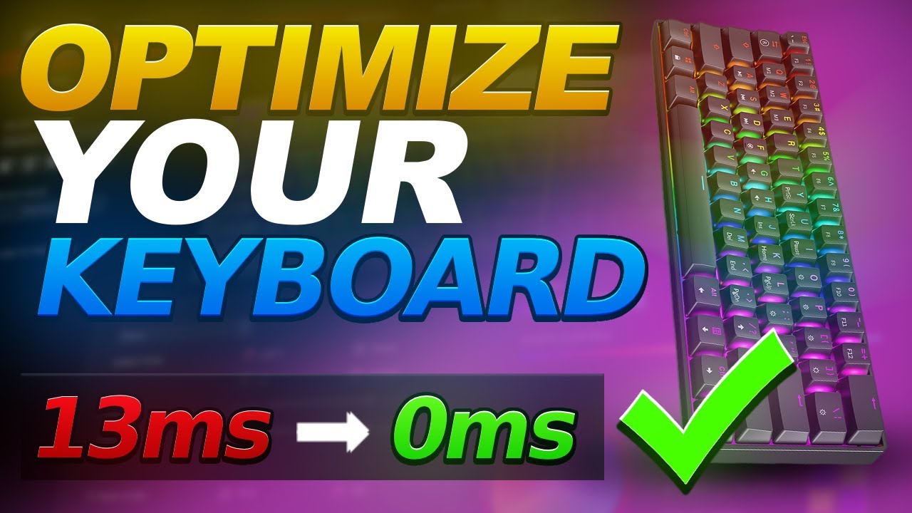 *2026* Best Keyboard Settings to Reduce Input Lag! (Faster Inputs, Lower Latency, Competitive Boost)
