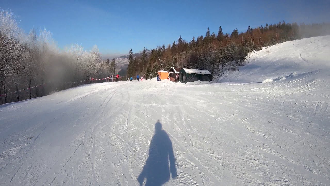 Snowparadise Velká Rača. Trails 4+7. 4K