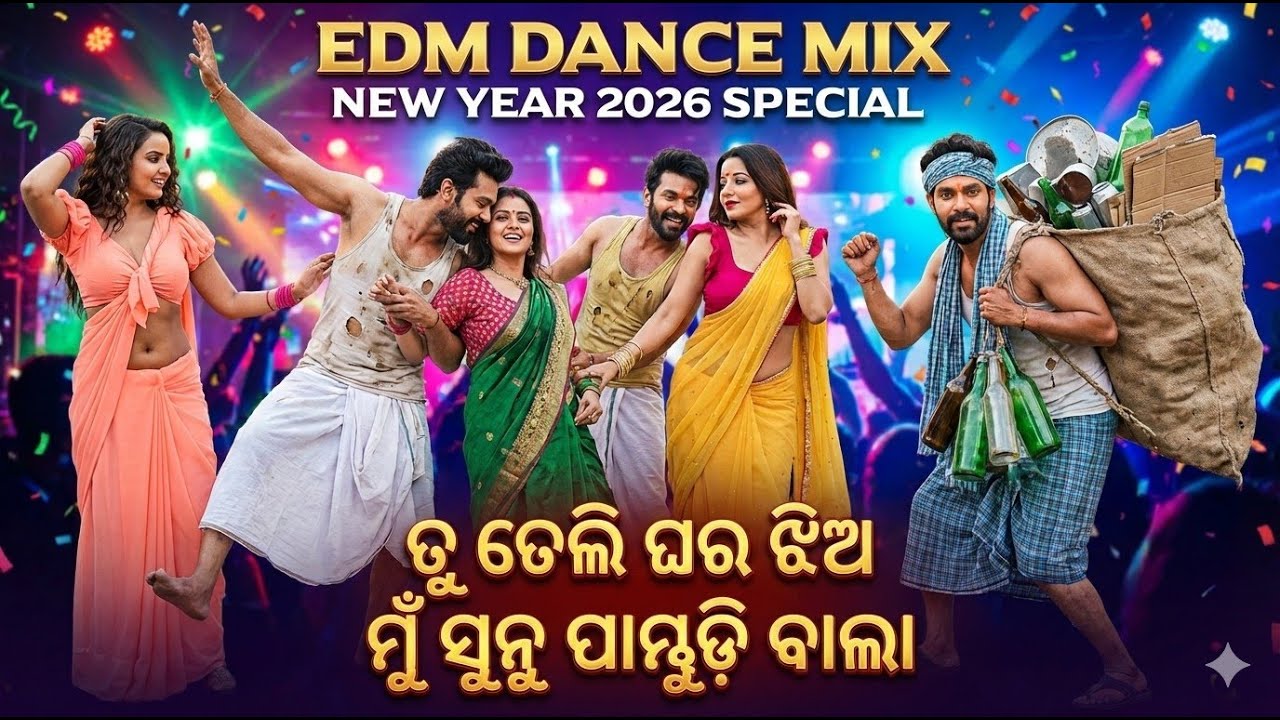 New Year 2026 Special Odia DJ | Teli Ghara Jhia Ku Sunupampudi Bala | EDM Mix | Odia DJ Remix