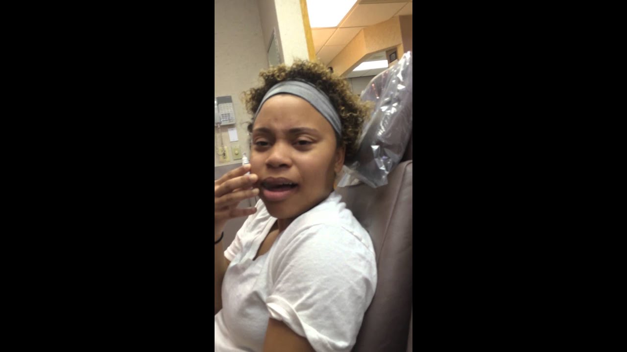 High off the anesthesia