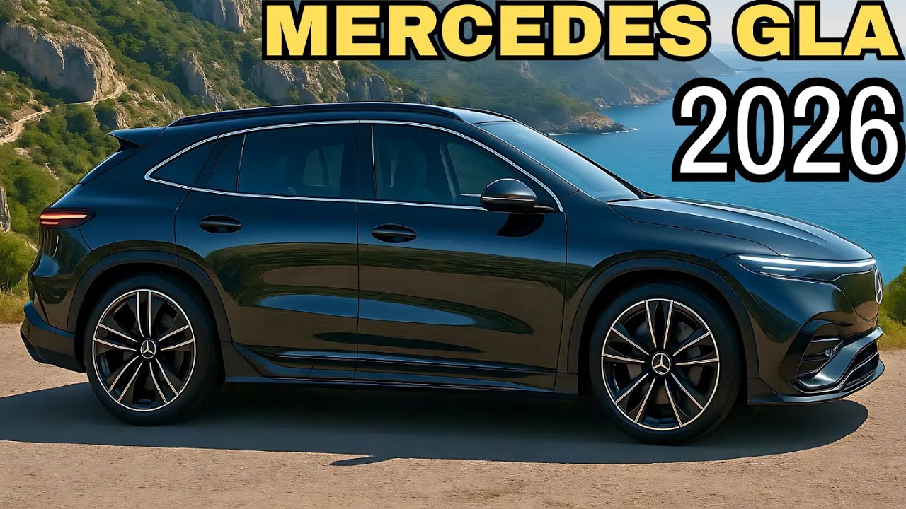 Первый взгляд на Mercedes-Benz GLA 2026 года — это меняет все!