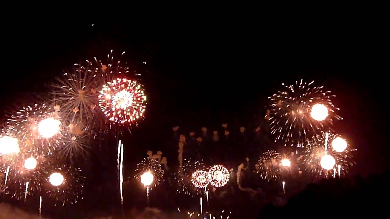 Fireworks on New Years Eve 2011 at Disney World