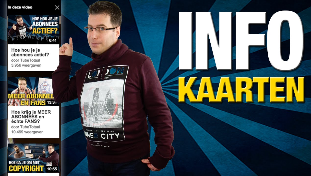 INFOKAARTEN: Promoot je video's in je video's!