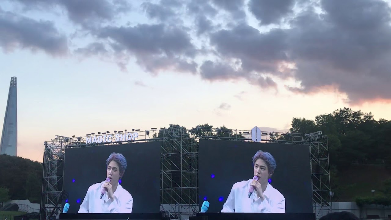 190623 서울 머스터 김석진 드립 보고싶챠 BTS JIN MUSTER SEOUL