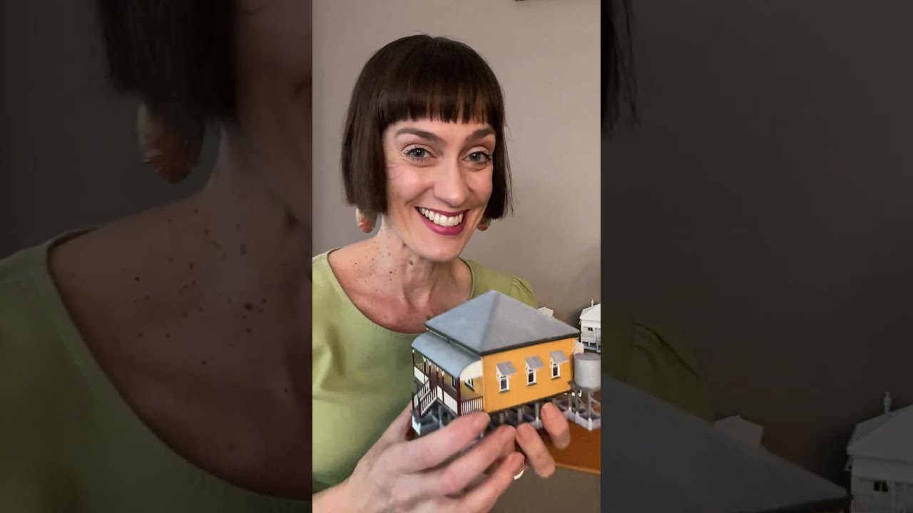 🌟🏠 Мои маленькие жители Квинсленда уже здесь! 🏠🌟 Модели домов Квинсленда, распечатанные на 3D-при...