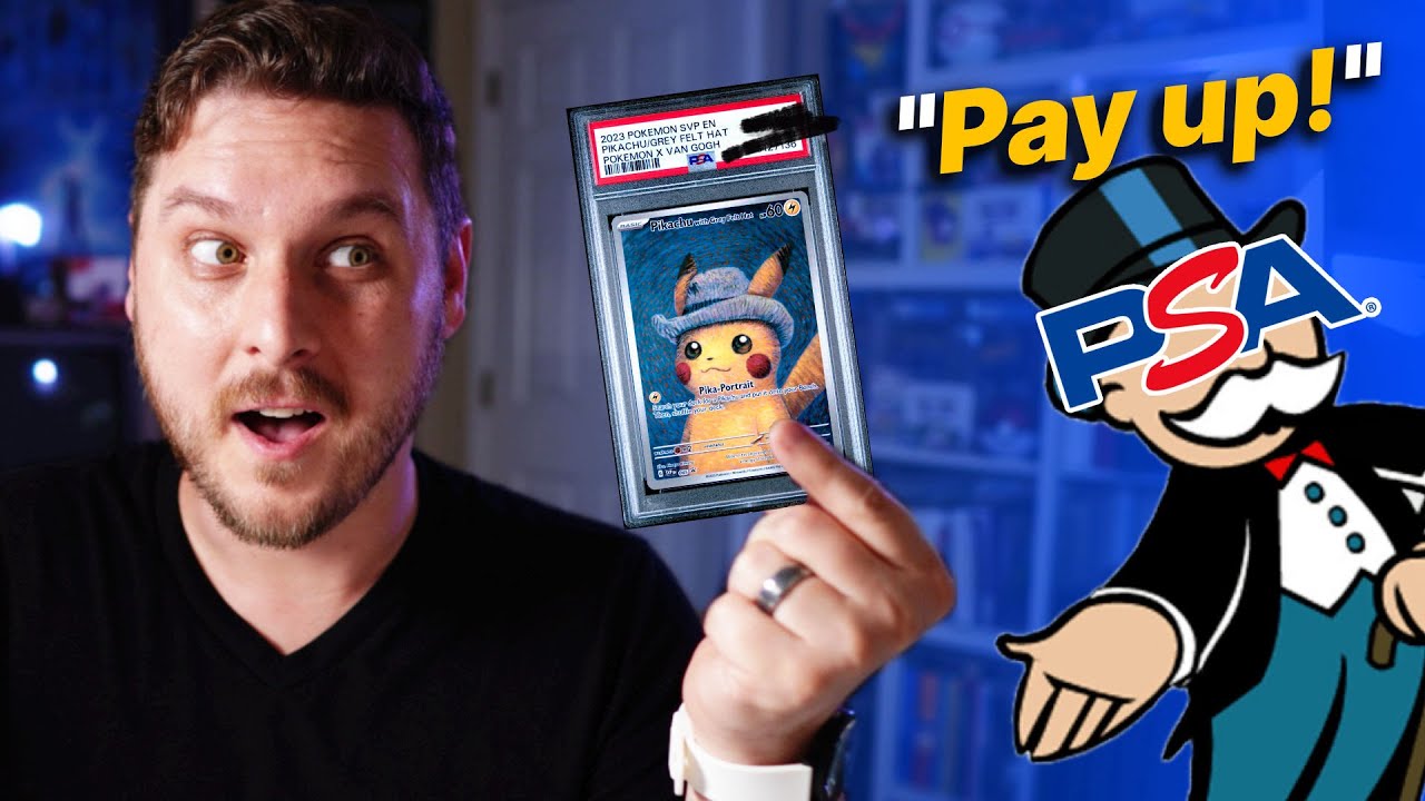 My first PSA Upcharge for Grading Pokemon Cards