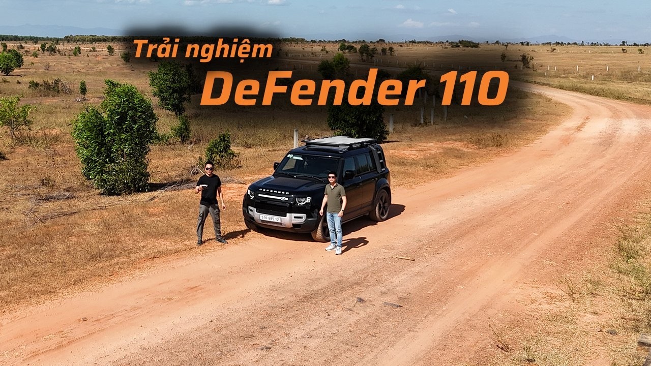 Trải nghiệm nhanh Defender 110: Đường bằng cho đến Off-Road, đi kiểu gì cũng 