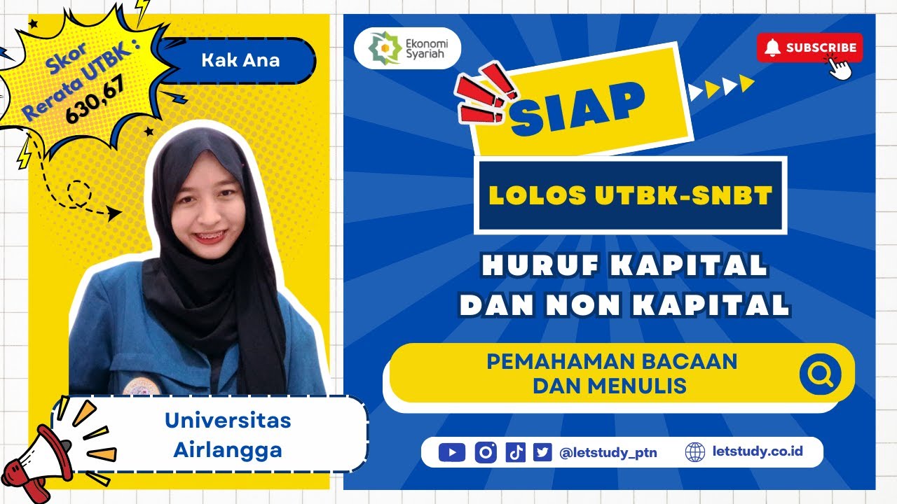 Huruf Kapital dan Non Kapital - Persiapan UTBK SNBT