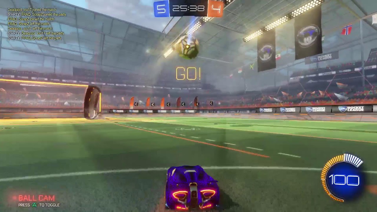 Rocket League Live on PS5