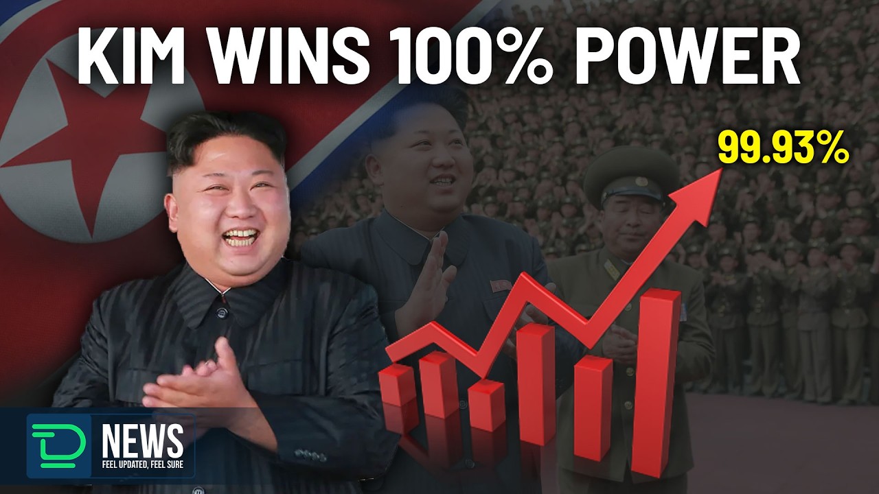 North Korea Election Explained | 99.93% Vote for Kim Jong Un | Is This Democracy? | #Deafnews