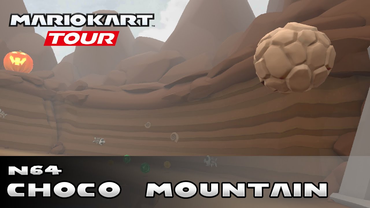 Mario Kart Tour - N64 Choco Mountain (All Variants)
