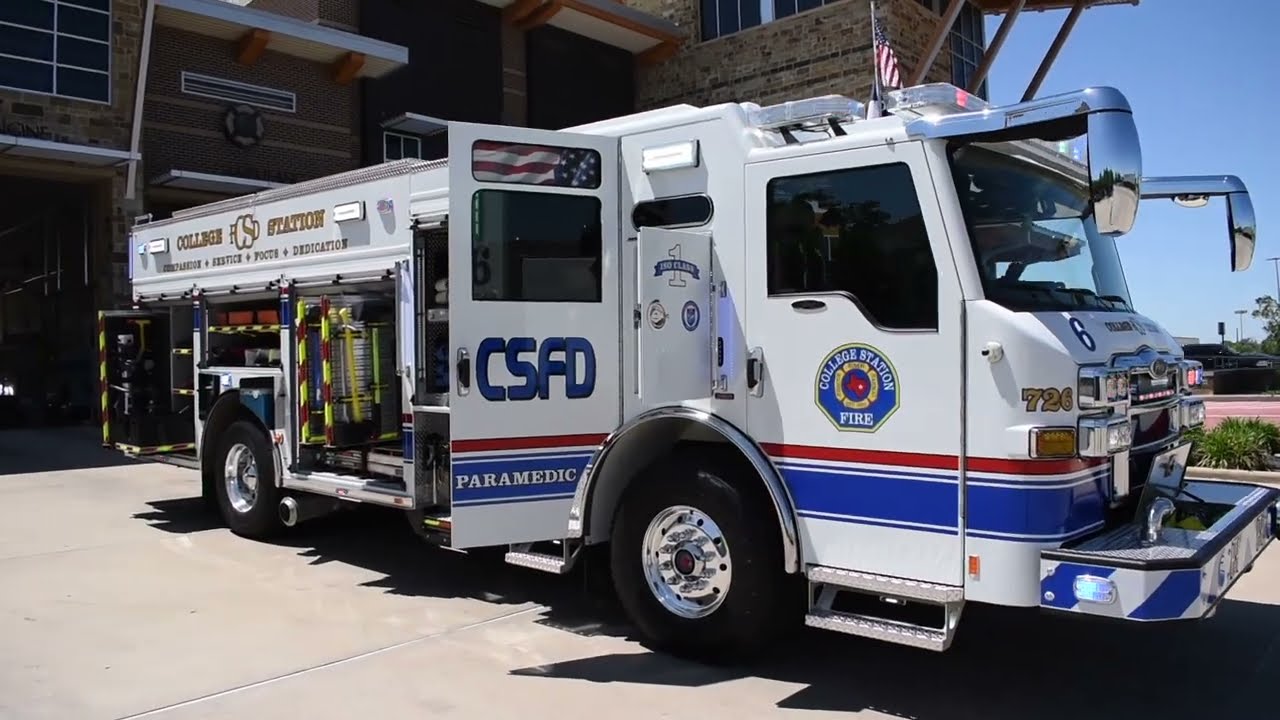 Truck Walk-Around: College Station's Pierce Velocity PUC Pumper