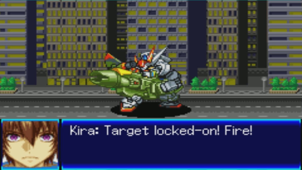 Super Robot Wars J - Launcher Strike Gundam Attacks