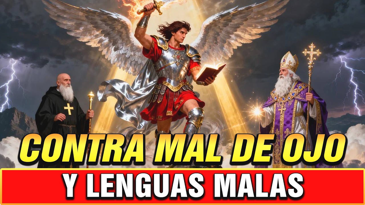 🔴ORACIÓN DE DEFENSA: San Benito, San Miguel y San Cipriano Contra Mal de Ojo y Lenguas Malas
