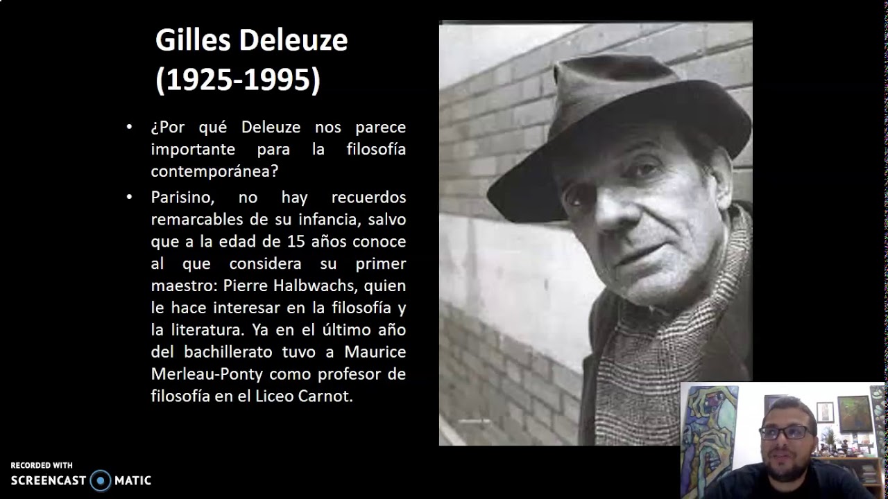 Introducción a la filosofía contemporánea. Deleuze.