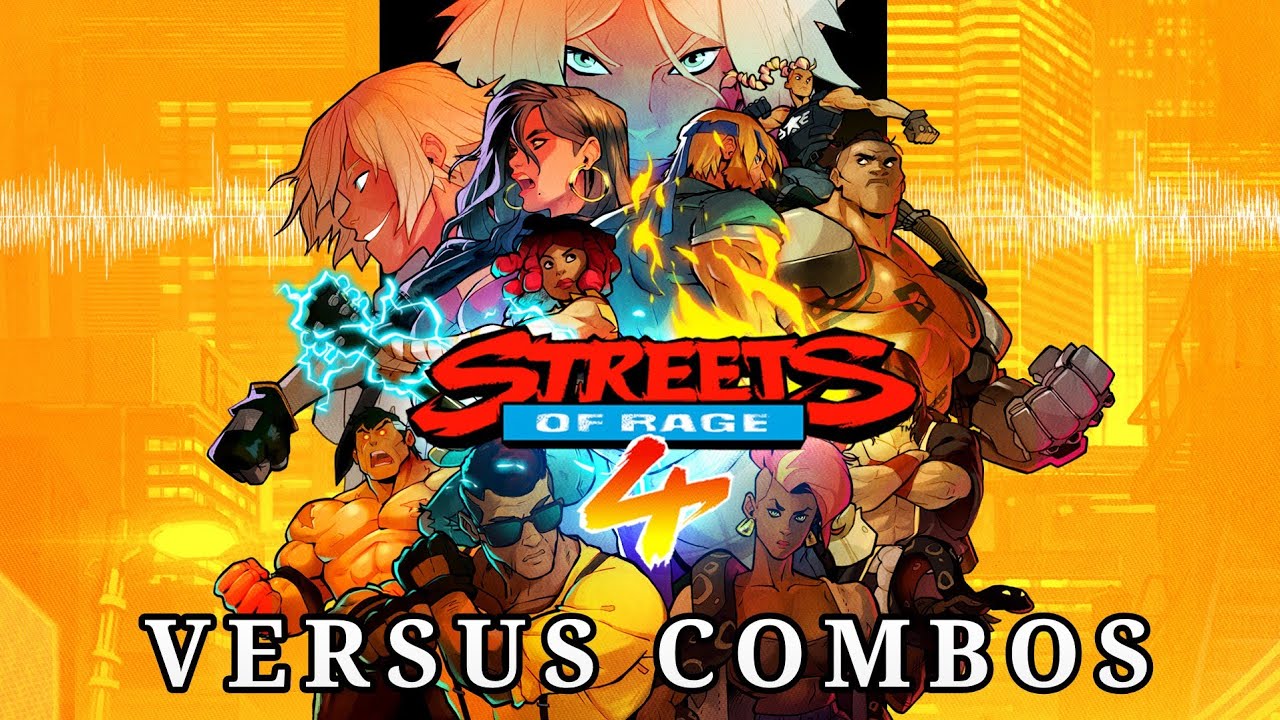 Streets of Rage 4 versus combos vol. 2
