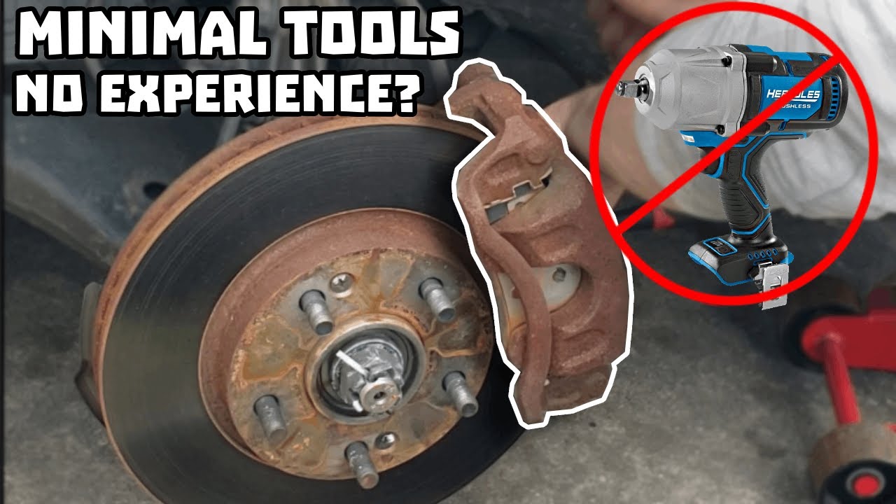 Poor Man's Brake Job! | How to Replace Car Brake Pads