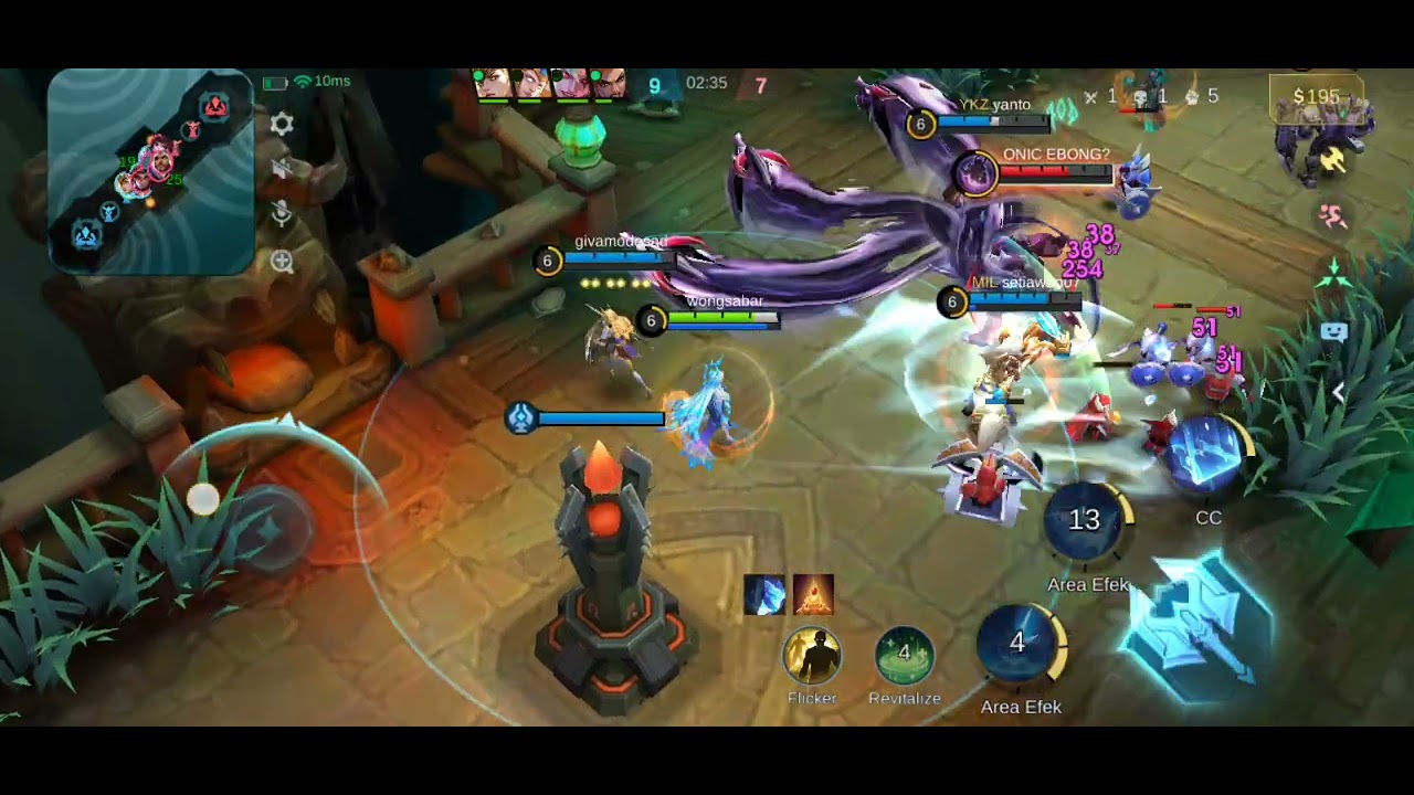 1 ulti 5 tumbang - aurora ganas - tonton