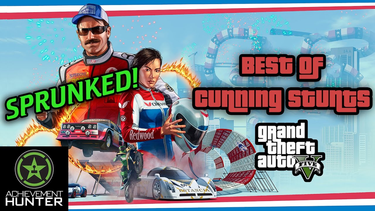 The Very Best of Let's Play - GTA V - Cunning Stunts | Achievement Hunter