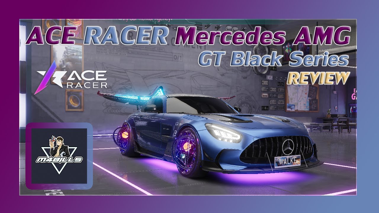 Mercedes AMG GT Black Series - รถสปีดสุดหล่อ ของดี !! | Ace Racer #M4BILLS
