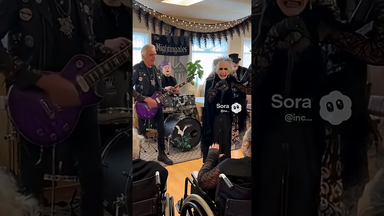 90yr old 90s goth band
