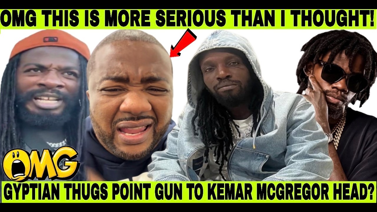 BIG F!GHT! KEMAR MCGREGOR TALK GYPTIAN THUGS PUT GVN TO HIS HEAD & 50 MILLION LAWSUIT, MAVADO & ALKA