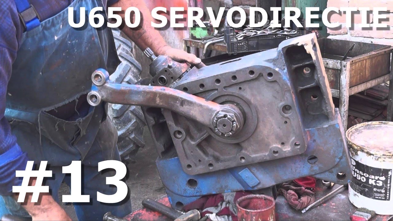 U650- RECONDITIONAT SERVODIRECTIE - REGLARE CURSA LEVIER CENTRAL DE COMANDA -HD 13