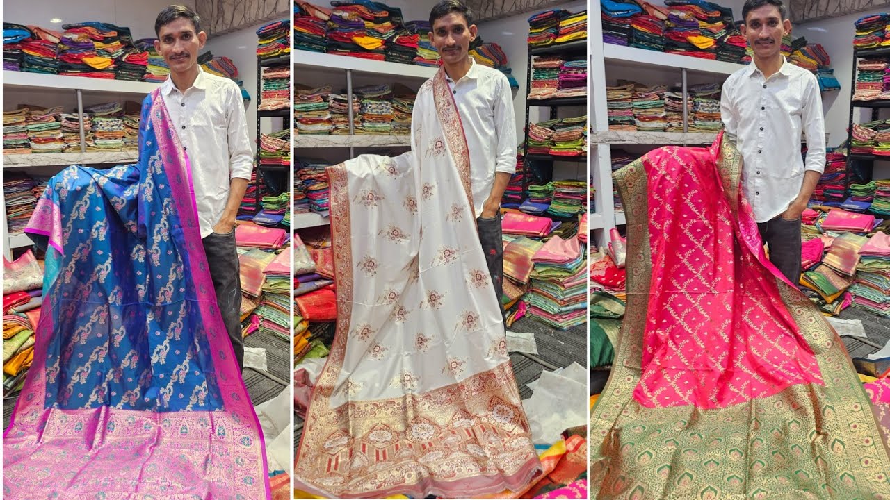 Heavy look, Banarshi silk Saree wholesale 