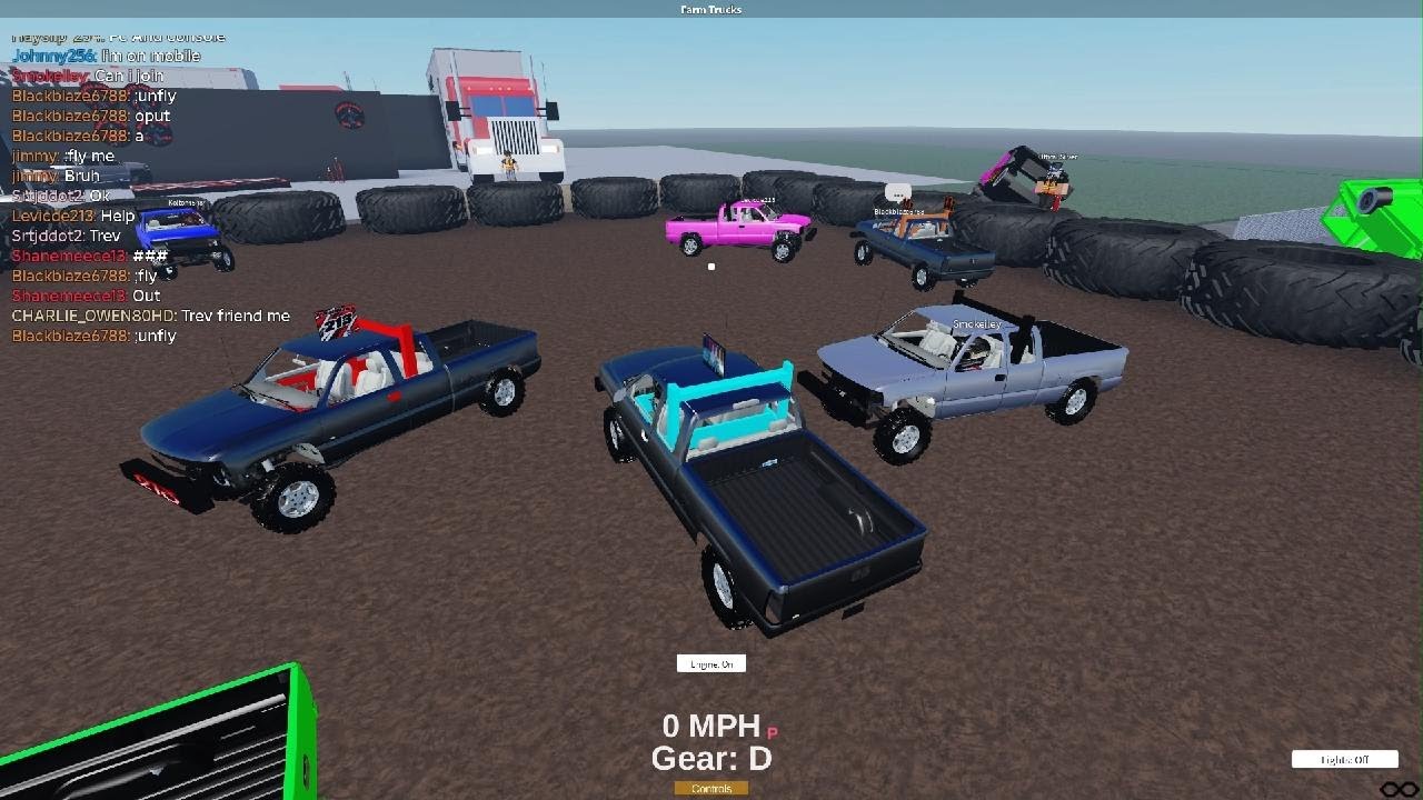 Roblox deadman Derby farm trucks