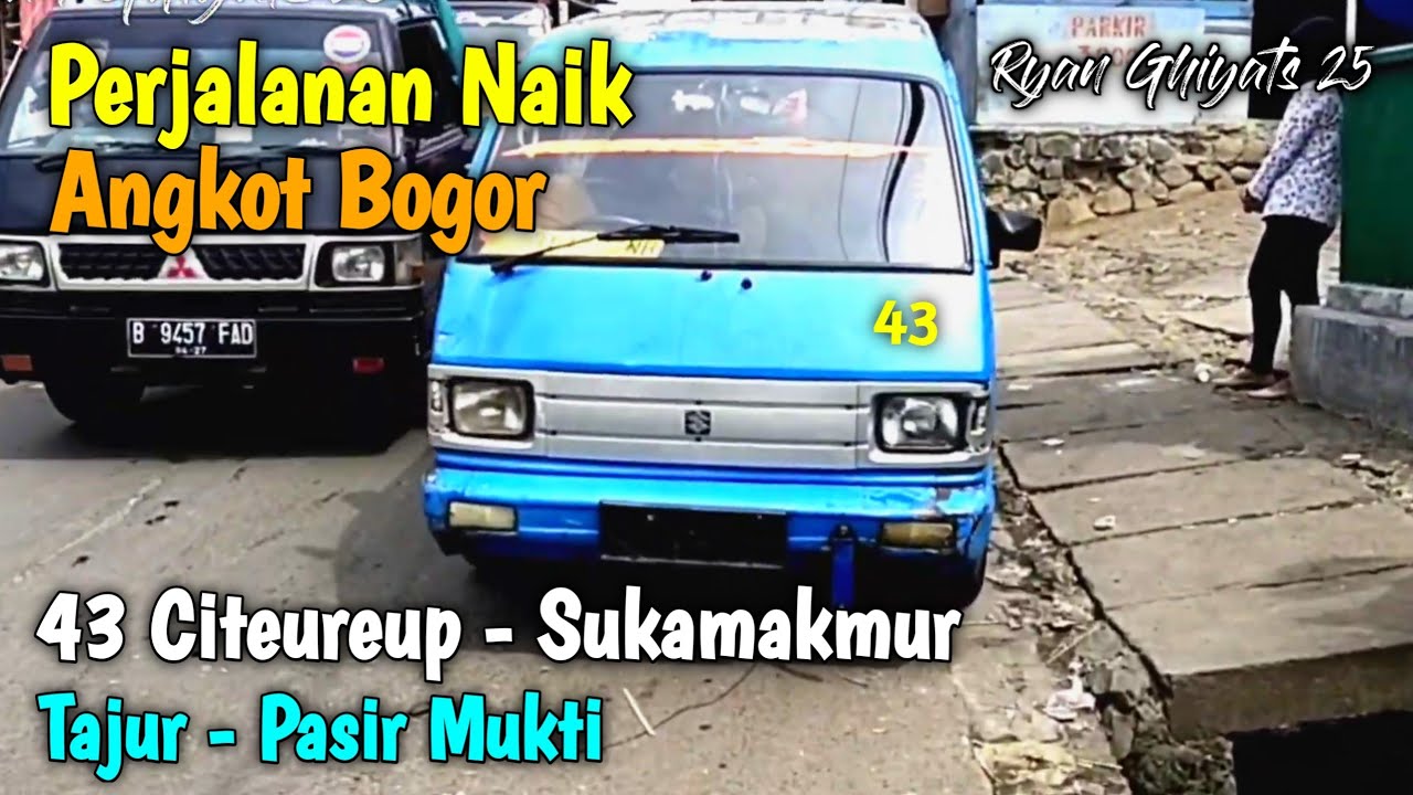 Trip Angkot Bogor 43 Citeureup - Sukamakmur (Tajur - Pasir Mukti)