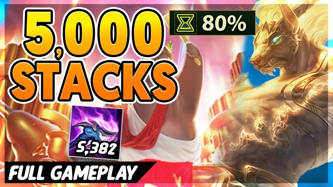 *5,382 STACKS* I BREAK THE STACK RECORD - BunnyFuFuu Full Gameplay