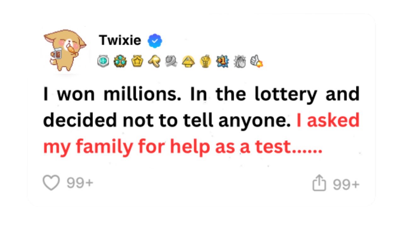 I Won the Lottery&hellip; Then Tested My Family&rsquo;s Loyalty (They Failed Miserably) | Full Story