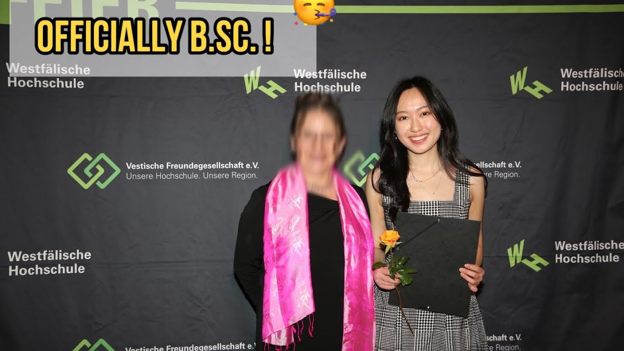 Graduation day (Dec 2024) ! Officially B.Sc. 🥰✨| Abschlussfeier Molekularbiologie WHS 2024