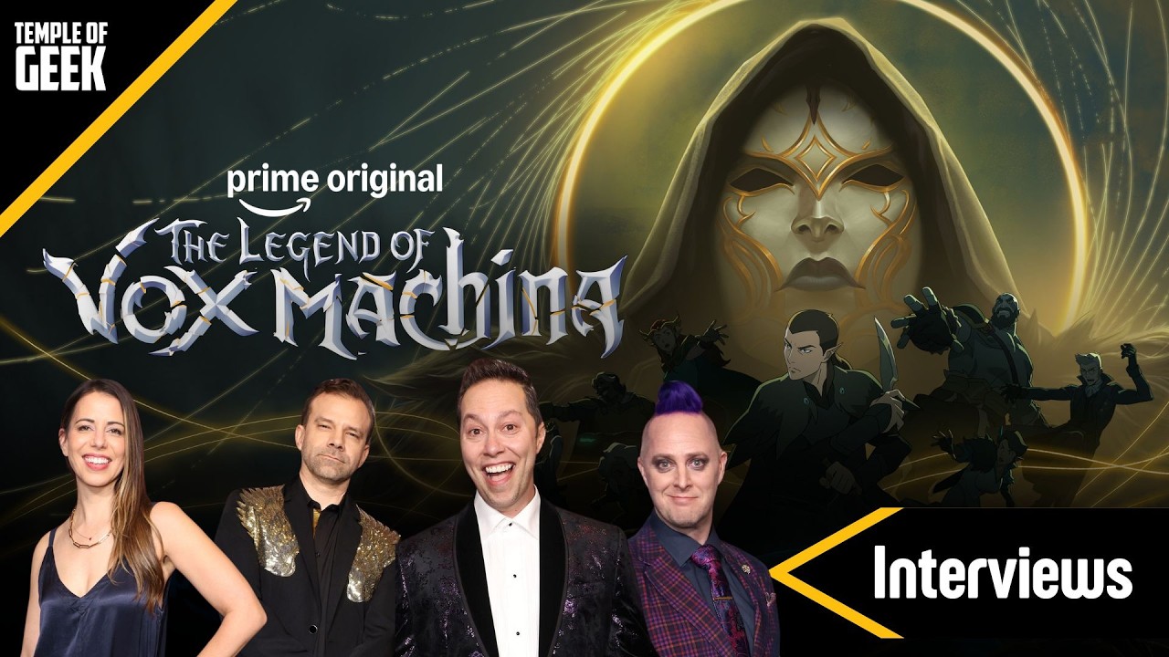 Vox Machina Season 4 | Laura Bailey, Taliesin Jaffe, Sam Riegel, and Liam O'Brien