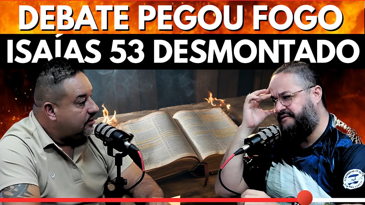 Isaías 53 NÃO É Jesus | Debate Fábio Sabino x Pastor Anderson Dias no Podcast Diálogo Livre