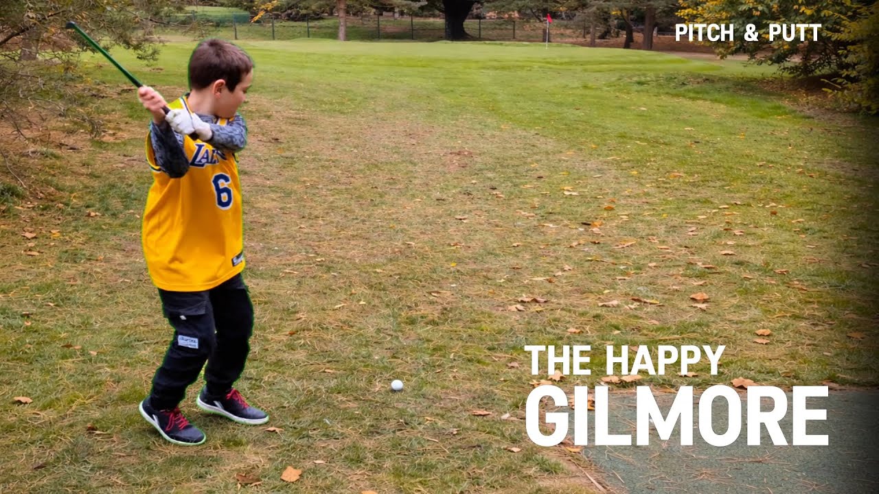 Happy Gilmore Swing at Pitch & Putt - Trying Something Different | Archie’s Golf Journey