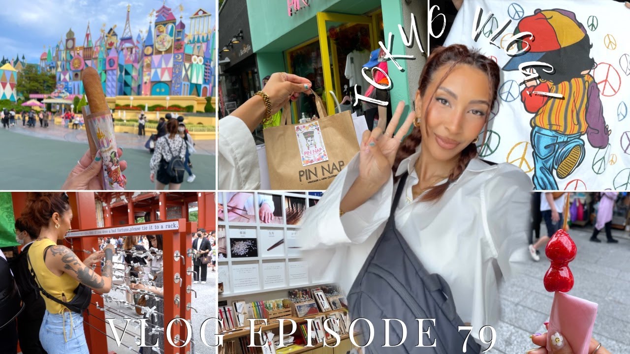 VLOG 79: Off to Tokyo! Shopping, Japanese Wendy's, Disney Tokyo + Announcement | Thirties & Thriving