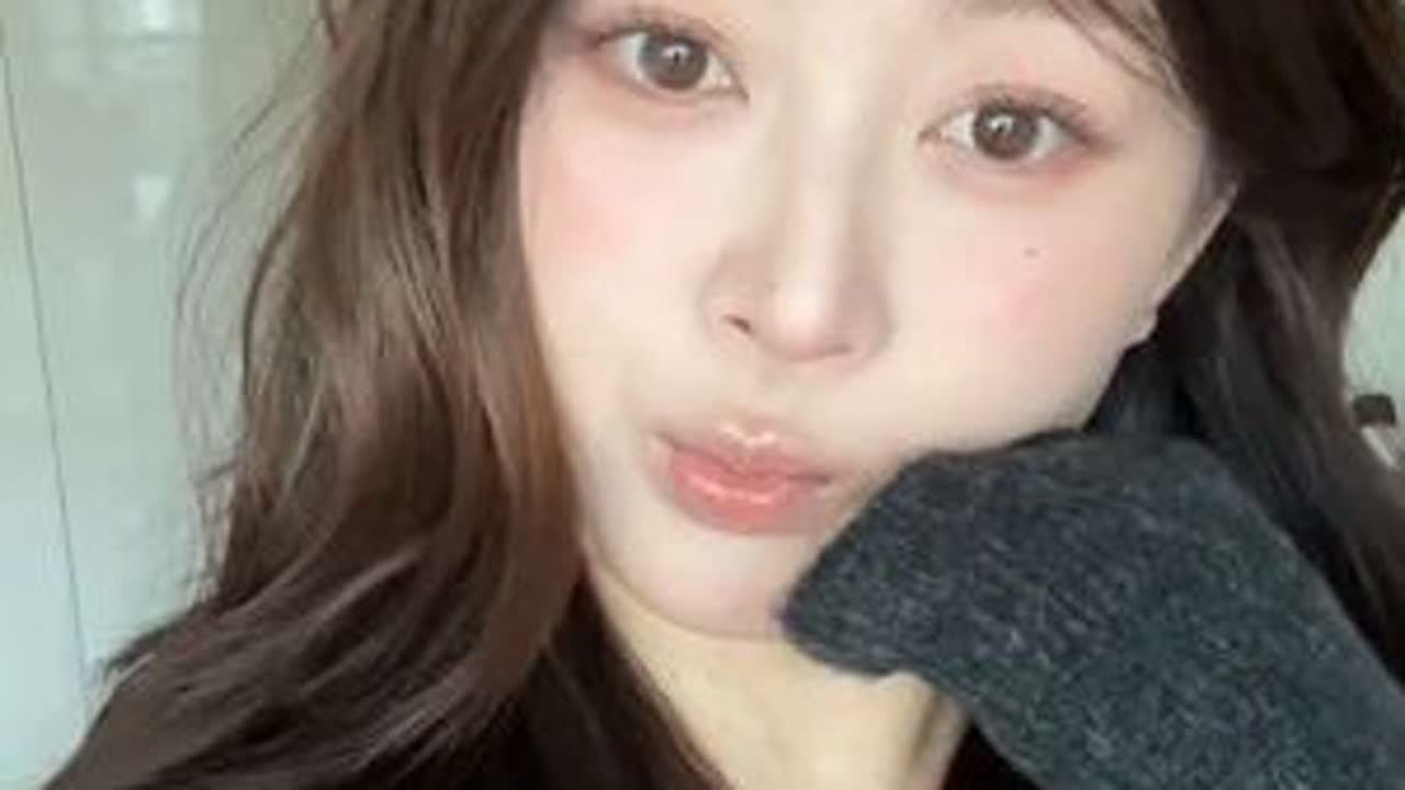 妆教｜超绝清透裸杏色过年妆，妆越淡人越有质感 #妆教#裸杏色妆容  #过年妆 #新手化妆教程#拉拜诗不甜情歌