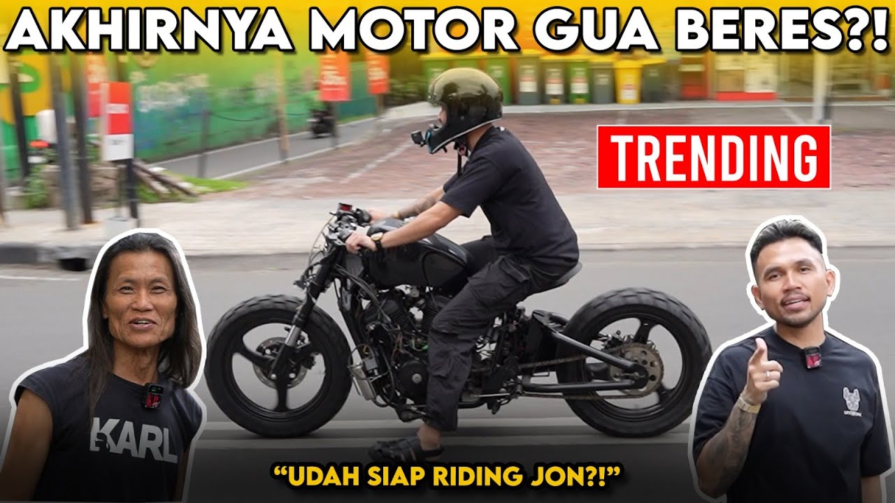 AKHIRNYA MOTOR BERES JUGA‼ LANGSUNG DITANTANG BANGUN MOTOR LAGI SAMA OM BINGKY⁉