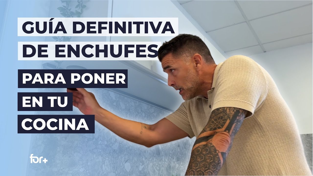 🔌 Dónde poner los enchufes de cocina sin taladrar la encimera | Guía completa y funcional