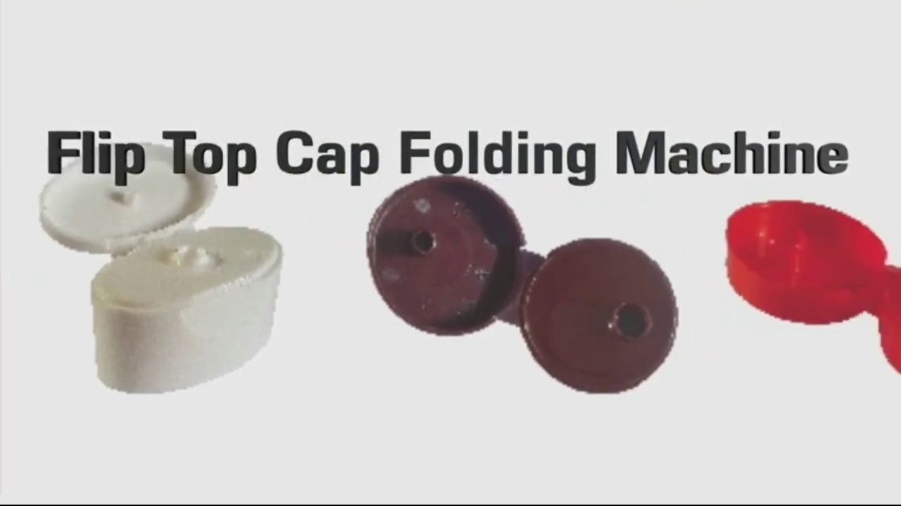 Flip Top Cap Folding Machine - Sigma CapSeal