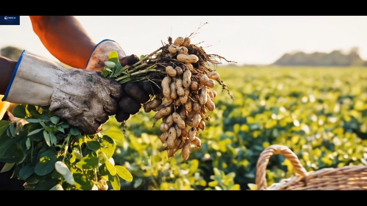 How Roasted Peanuts Are Made &ndash; Inside a Massive Peanut Factory II Process Lab