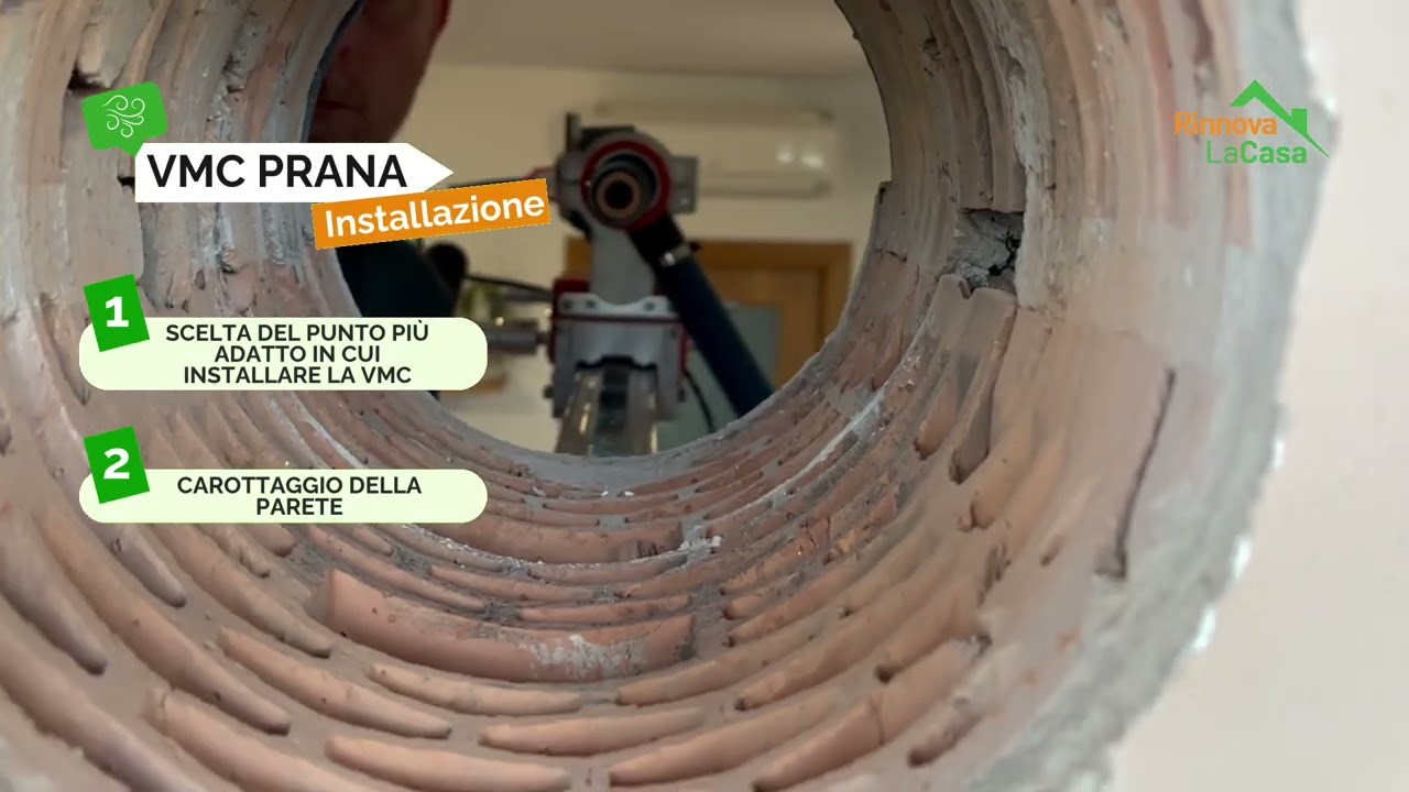 Installazione Ventilazione Meccanica Controllata Prana | Rinnova la casa